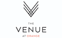 The Venue at Orange logo with a white background.