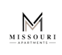 The image is a logo for Missouri Apartments.