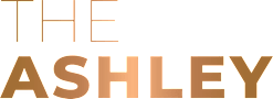 The Ashley logo on a green background.