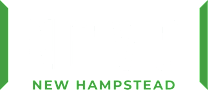 A green and white sign with the word NOVO in large black letters.