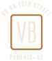 the logo for vb on 117th street phoenix az