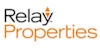 The image is a logo for a company named Relay Properties.