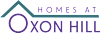 A logo with a house shape and the words "Homes at Oxon Hill" written on it.