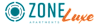 A logo with the word "ZONE" in large blue letters and "Love" in orange letters below it.