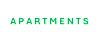 The image displays the words "FOSTER APARTMENTS" in large green letters.
