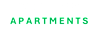 The image displays the words "VAIL ESTATES" and "APARTMENTS" in large, bold letters.