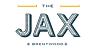 The image features the text "The JAX Brentwood" with a stylized font.