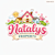 A logo for Natalys Property featuring a house, a bird, and flowers.