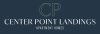 the logo for the center point landing apartment homes