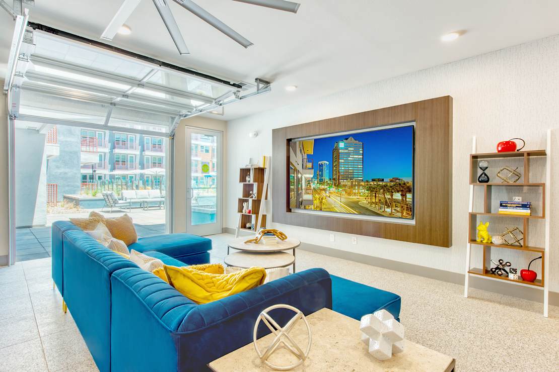 Shared interior space at Centra Midtown.