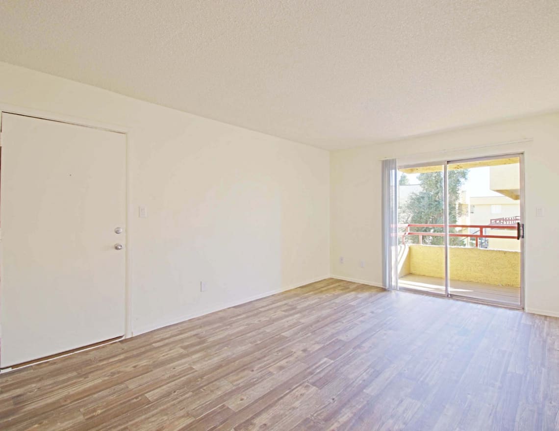 Unfurnished apartment interior — representative home at Paloma Village.