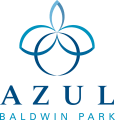 the logo or sign for the hotel