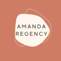 the logo registry with a peach background and the words residency