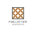 the logo of park city view apartments