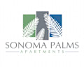 The image is a logo for Sonoma Palms Apartments.