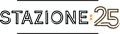 A logo with the text "STAZIONE 25" in white on a black background.