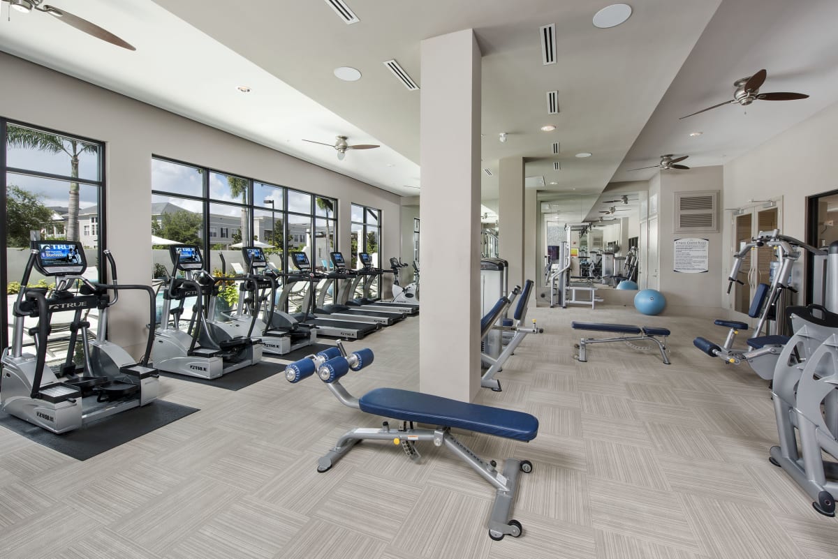 Azul Baldwin Park gym equipment - Orlando, FL