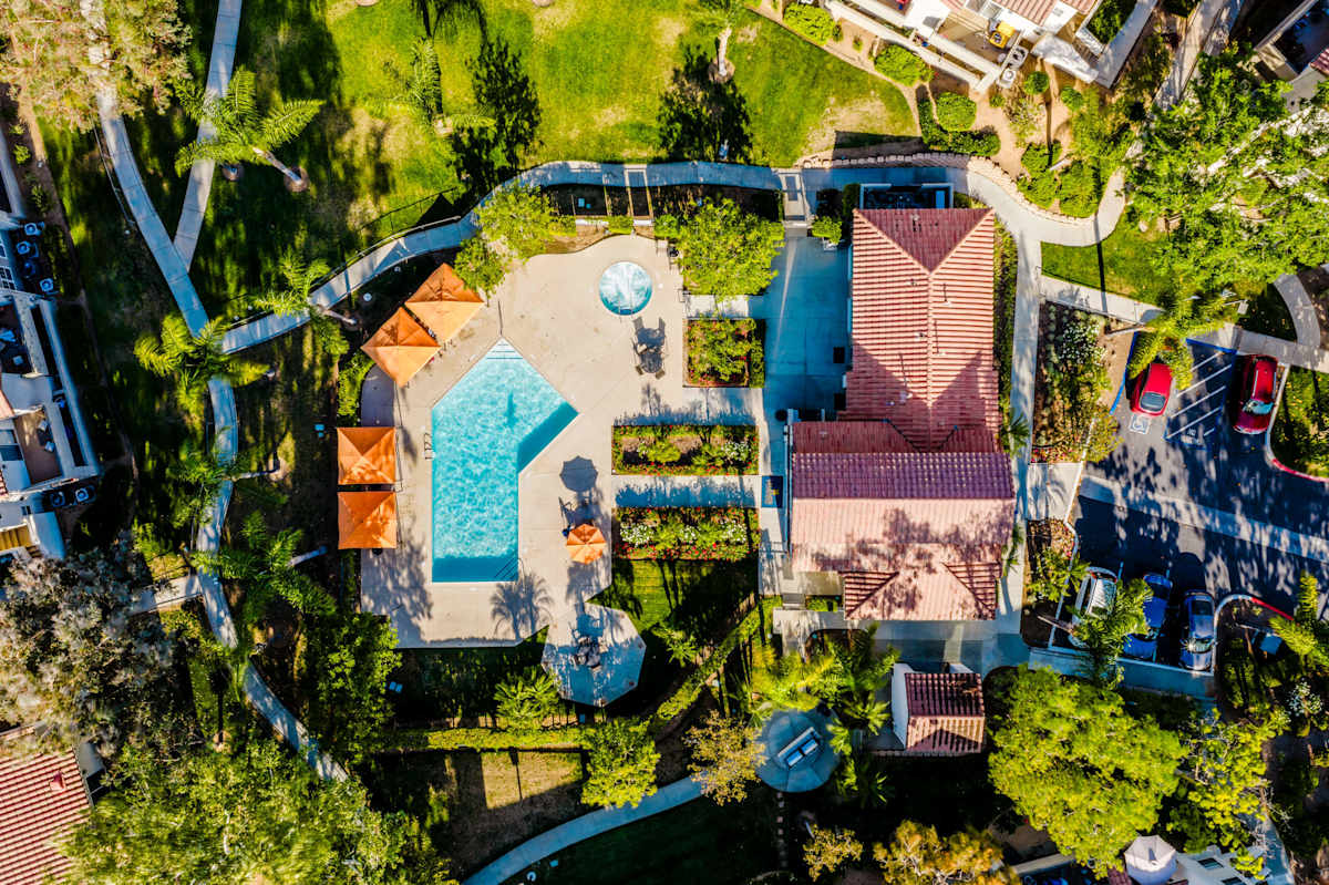 Legends at Rancho Belago aerial community view - Moreno Valley, CA