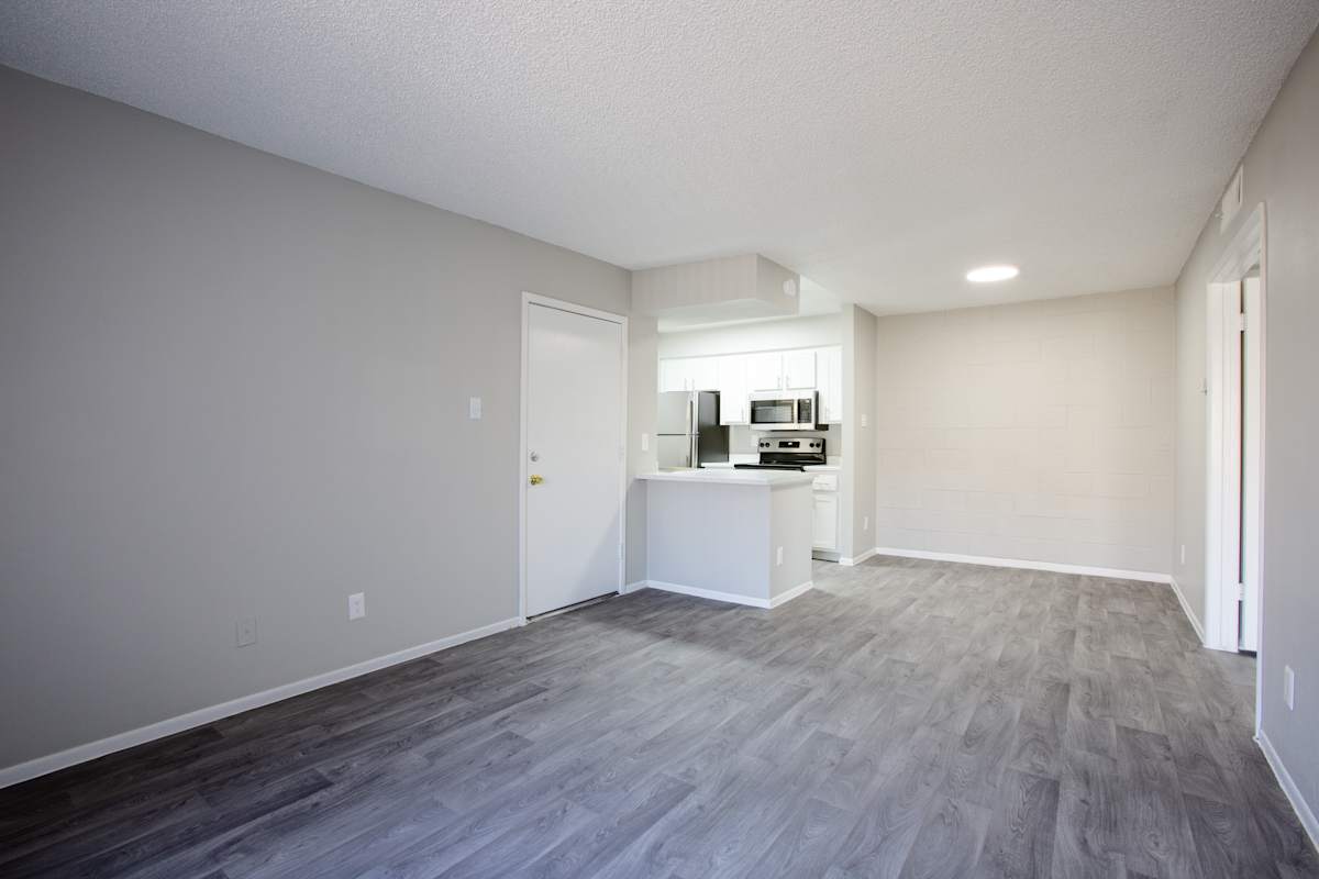 Unfurnished apartment interior — representative home at Ascent on Peoria.
