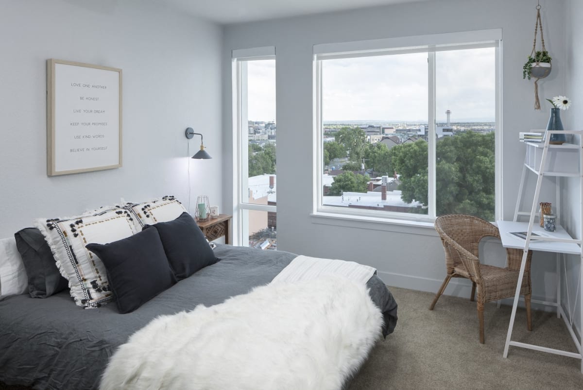 LoHi House Apartments bedroom - Denver, CO