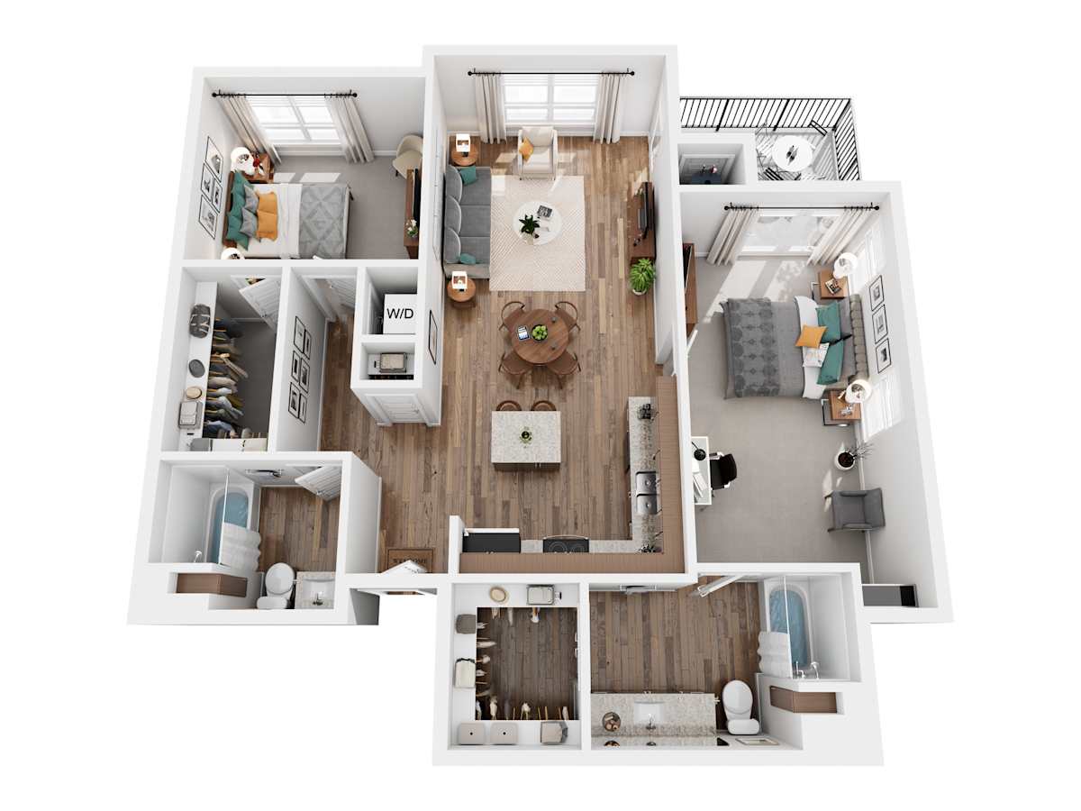 Floor Plans of The View at Golden Ridge in Golden, CO