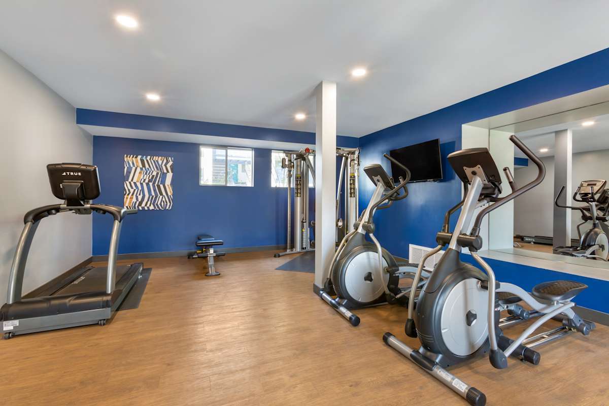 Fitness room at The Halifax.