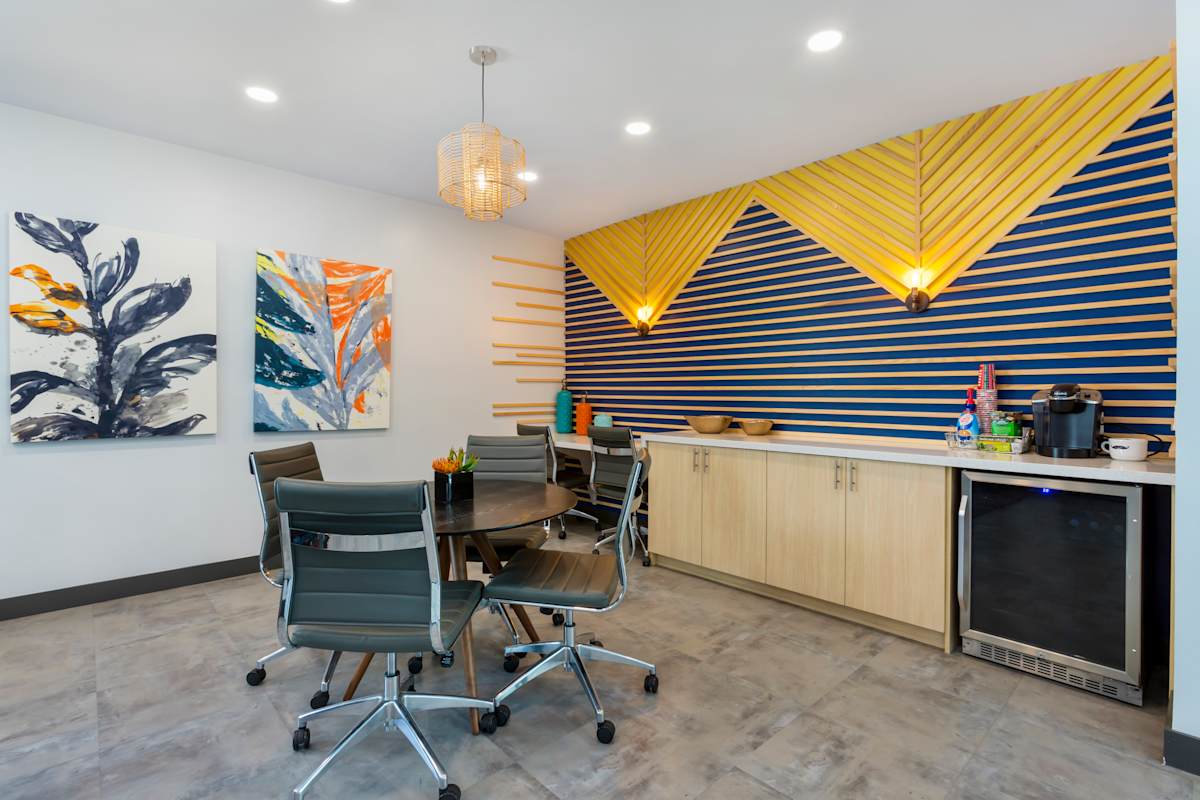 Shared interior space at The Halifax.