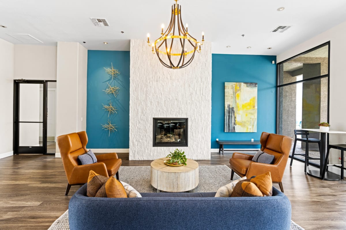 Shared interior space at Element Deer Valley.