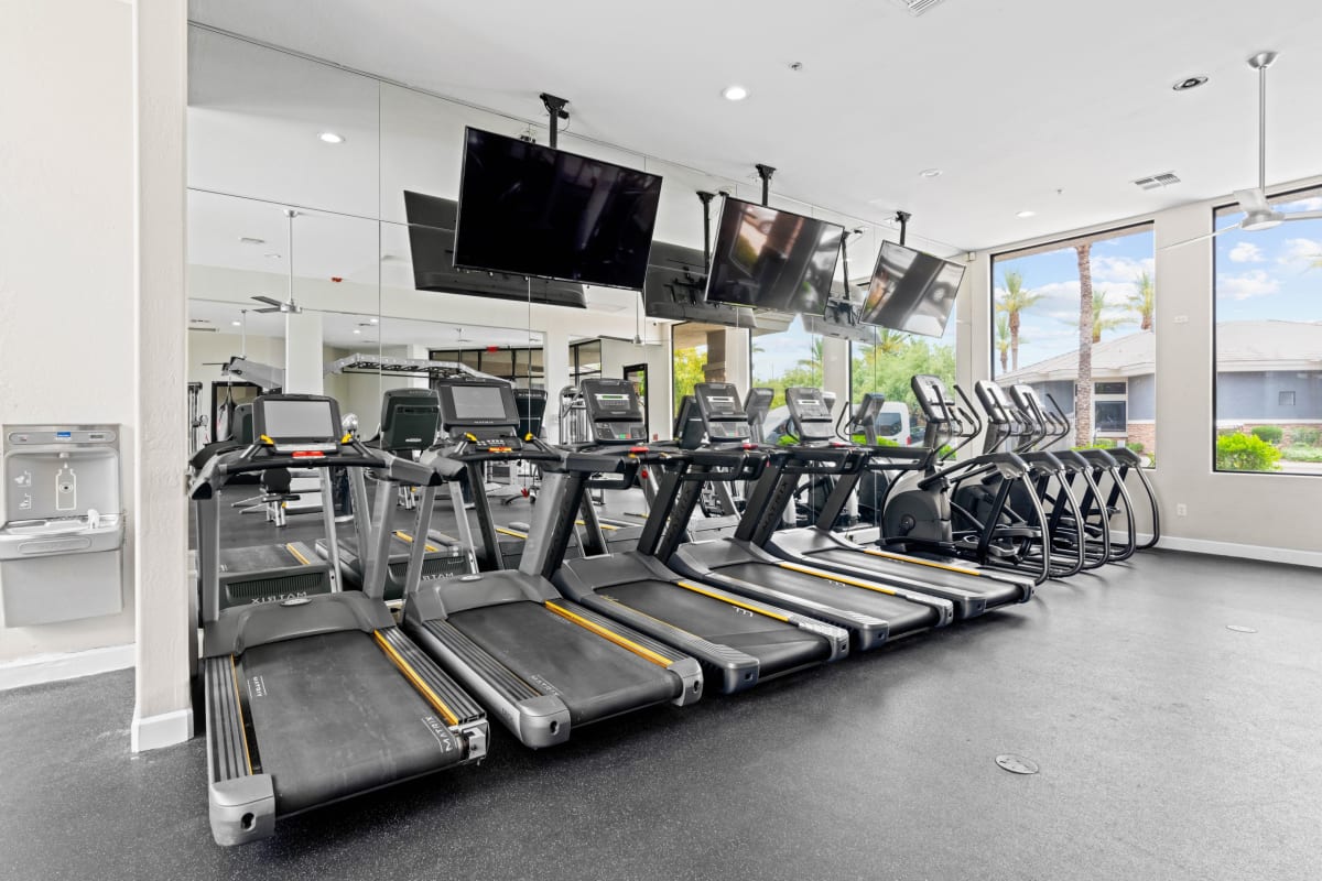 Fitness room at Element Deer Valley.