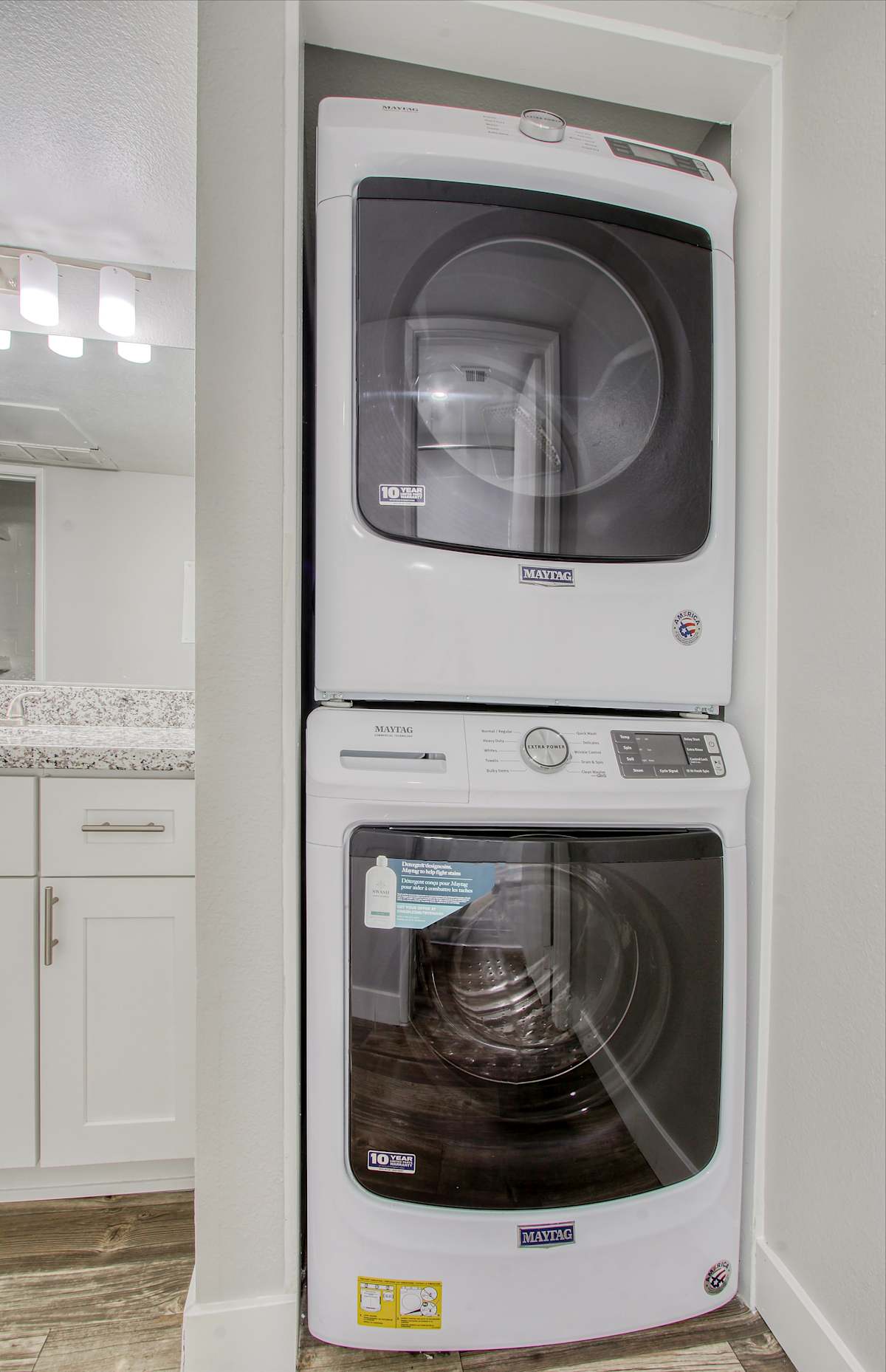 In-home laundry area — representative home at Aspire Desert West.
