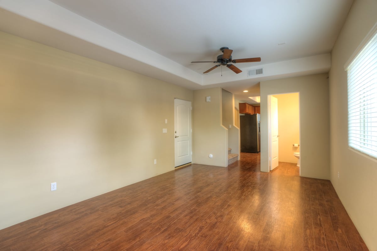 Unfurnished apartment interior — representative home at Monterosa Villas.