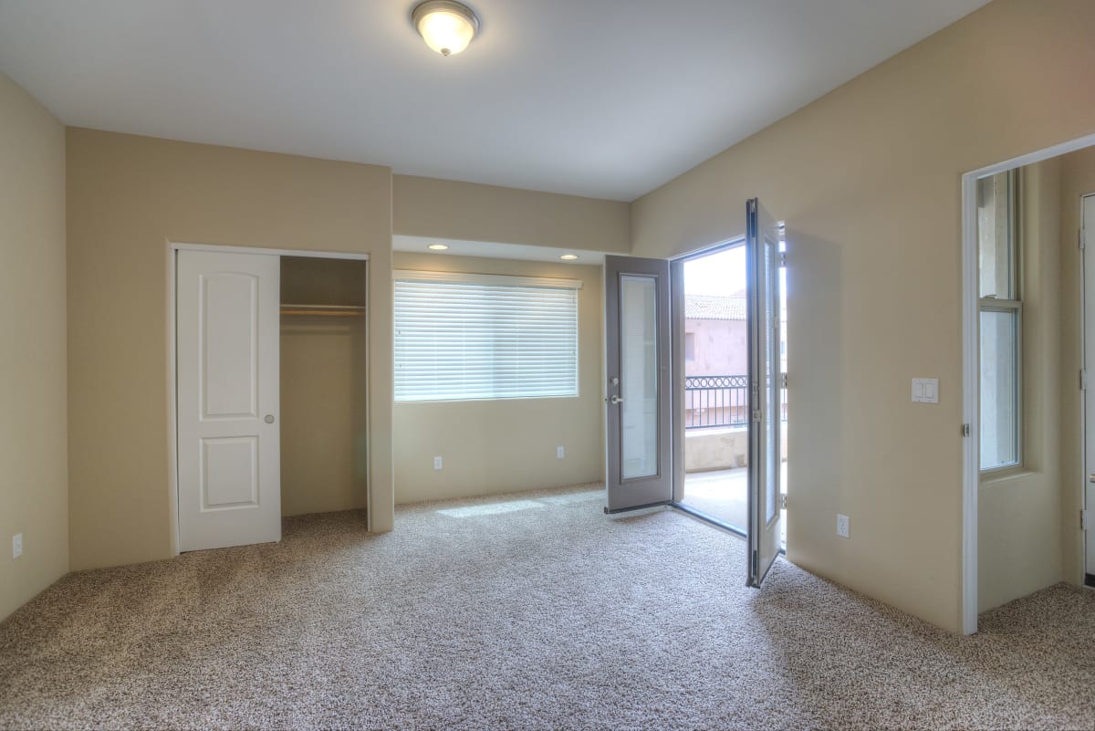 Unfurnished bedroom — representative home at Monterosa Villas.