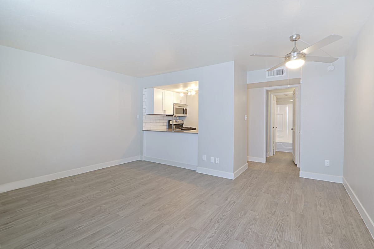 Unfurnished apartment interior — representative home at Allora Phoenix Apartments.