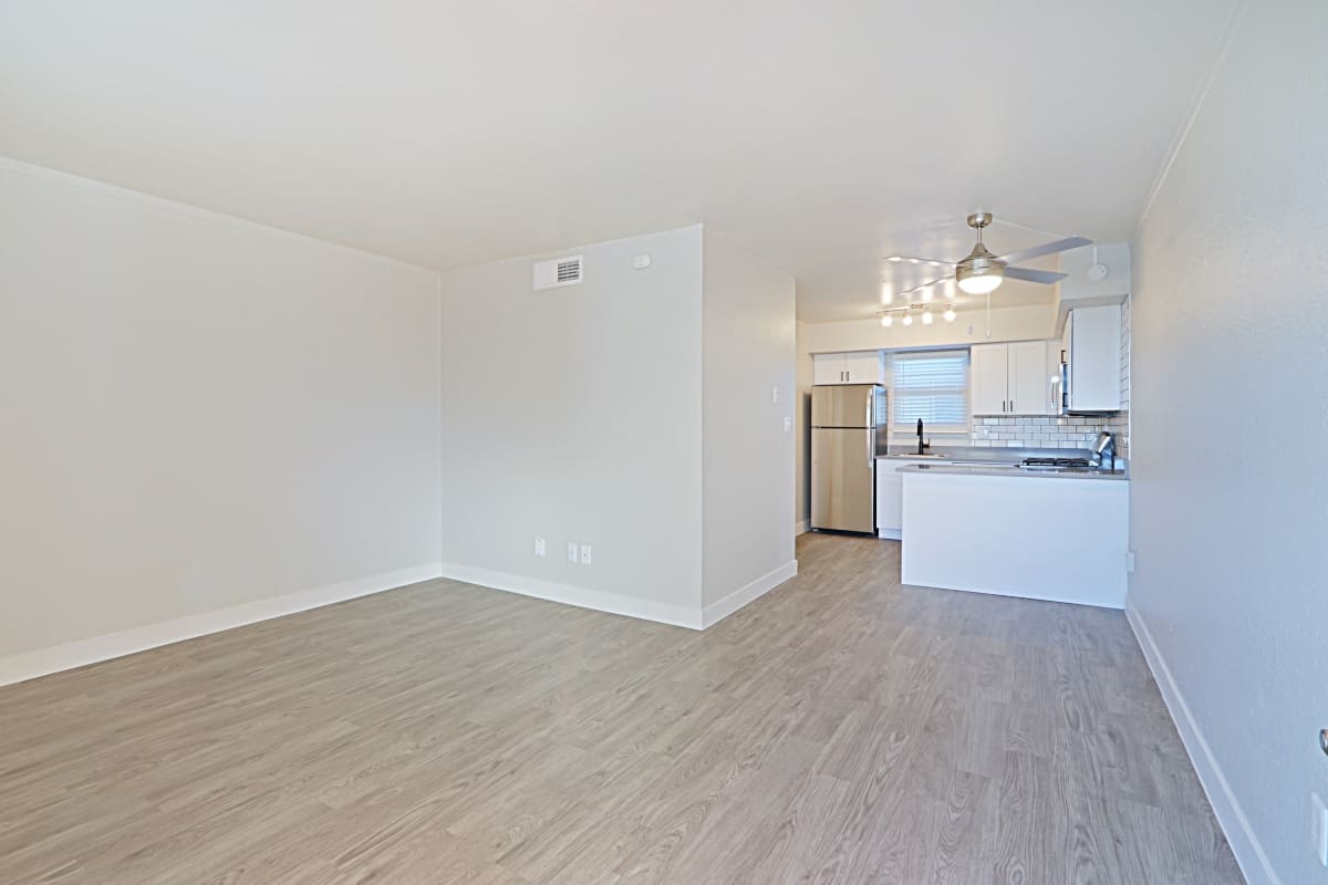 Unfurnished apartment interior — representative home at Allora Phoenix Apartments.