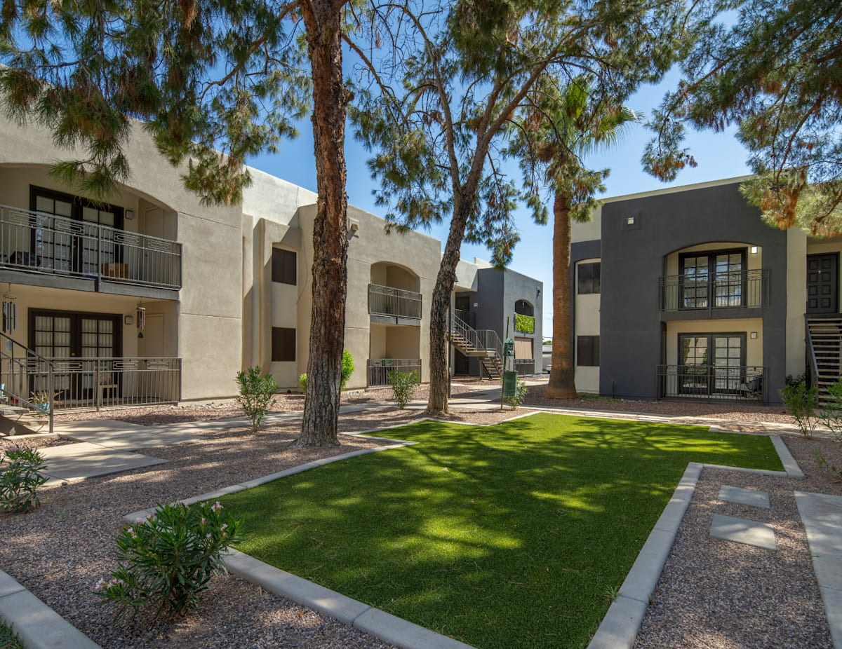 Building exterior at Montecito Apartments.