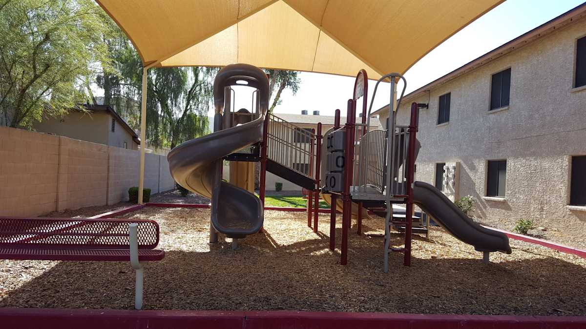 Playground at Foothills Court Apartments.