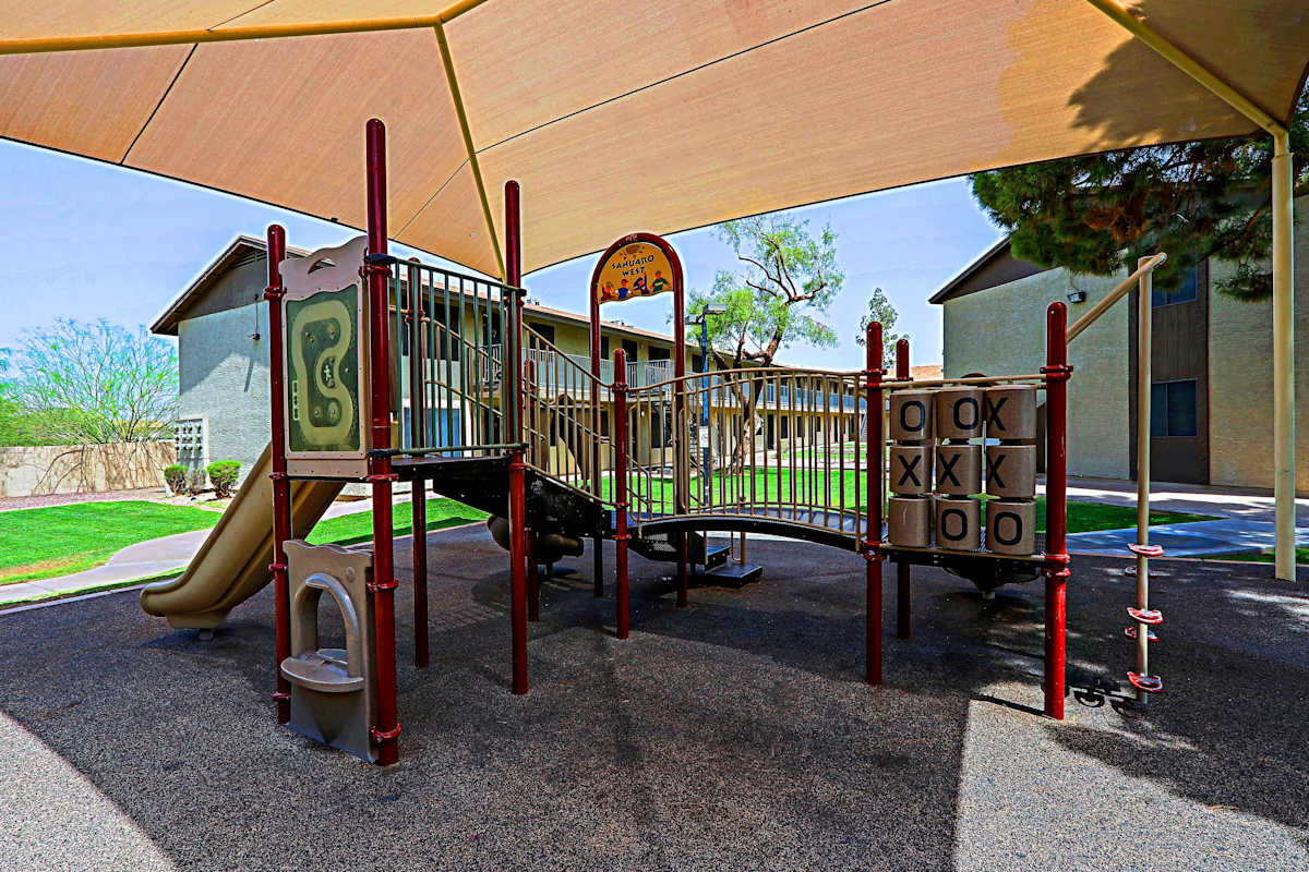 Playground at Sahuaro West Apartments.