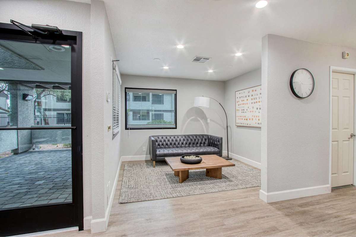 Leasing office at Aspire Desert West.