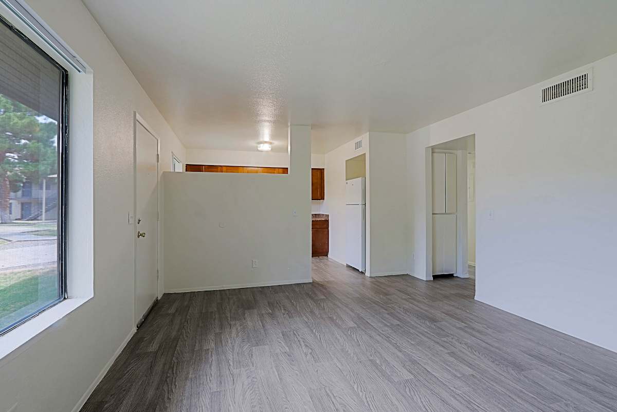 Unfurnished apartment interior — representative home at Sahuaro West Apartments.