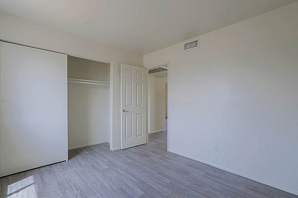Unfurnished bedroom — representative home at Sahuaro West Apartments.
