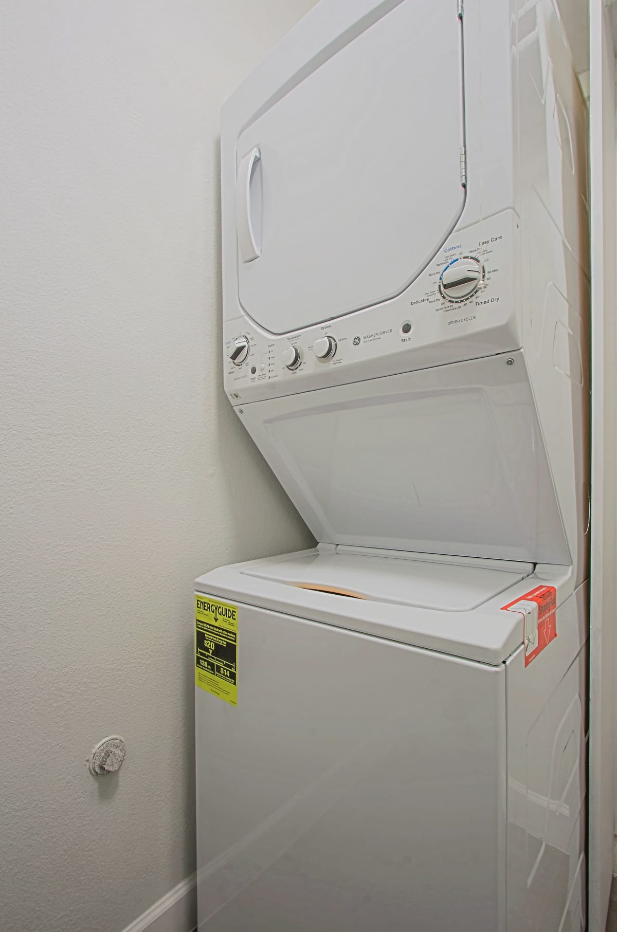 In-home laundry area — representative home at Northerly Apartments.