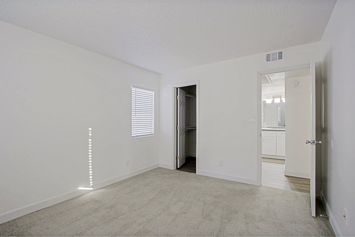Unfurnished bedroom — representative home at Northerly Apartments.