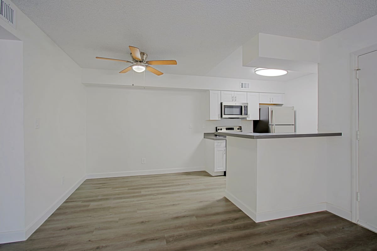 Unfurnished apartment interior — representative home at Northerly Apartments.