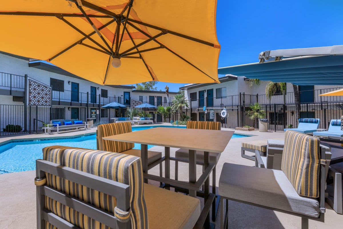 Shared outdoor space at Ascent 1829.