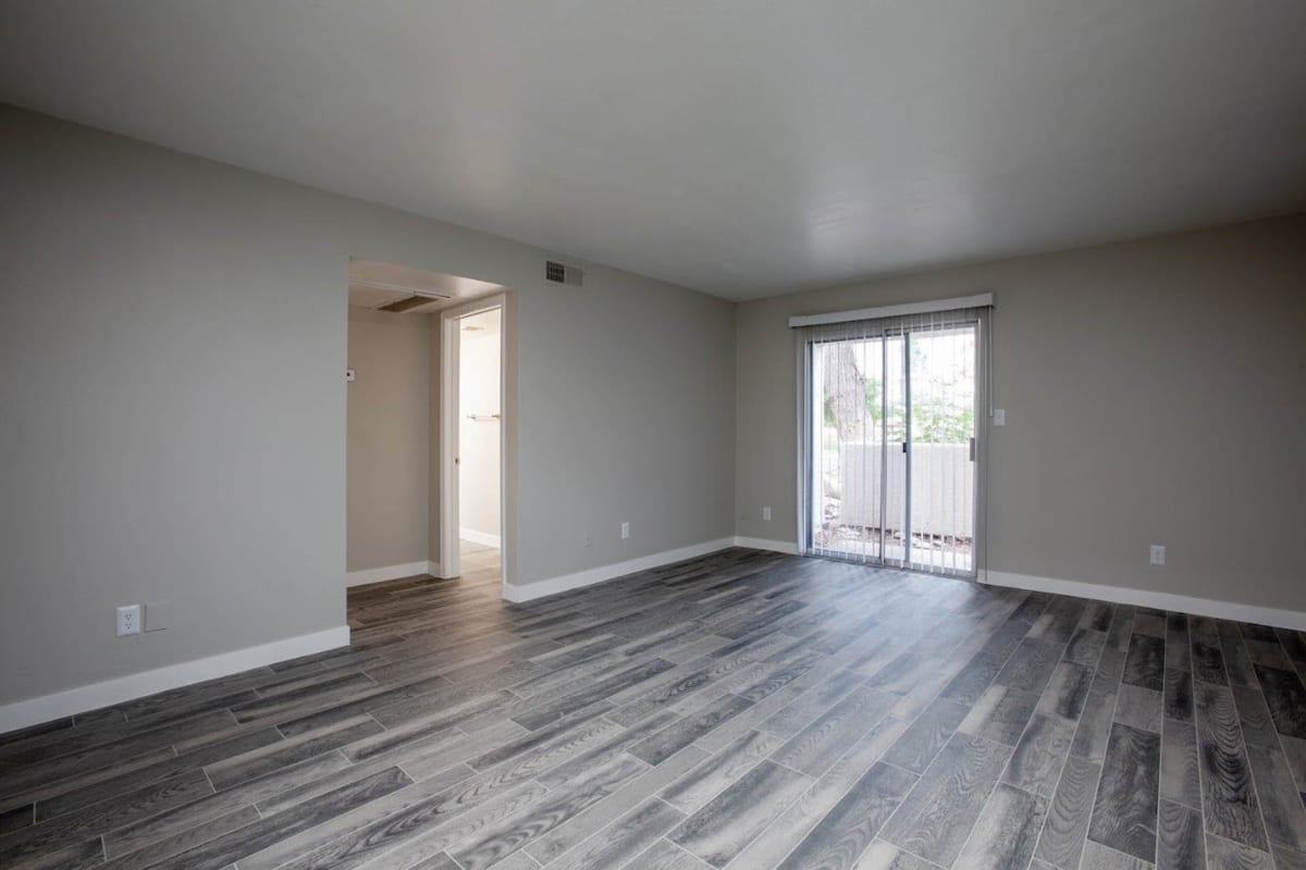 Unfurnished apartment interior — representative home at Ascent 1829.