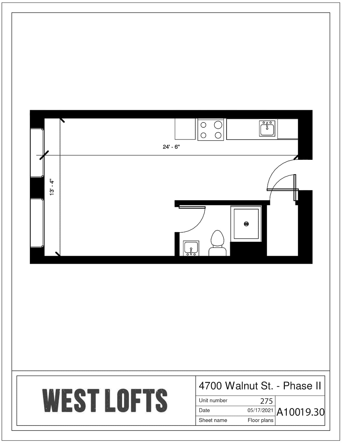 West Lofts Apartments | Studio | Available Units