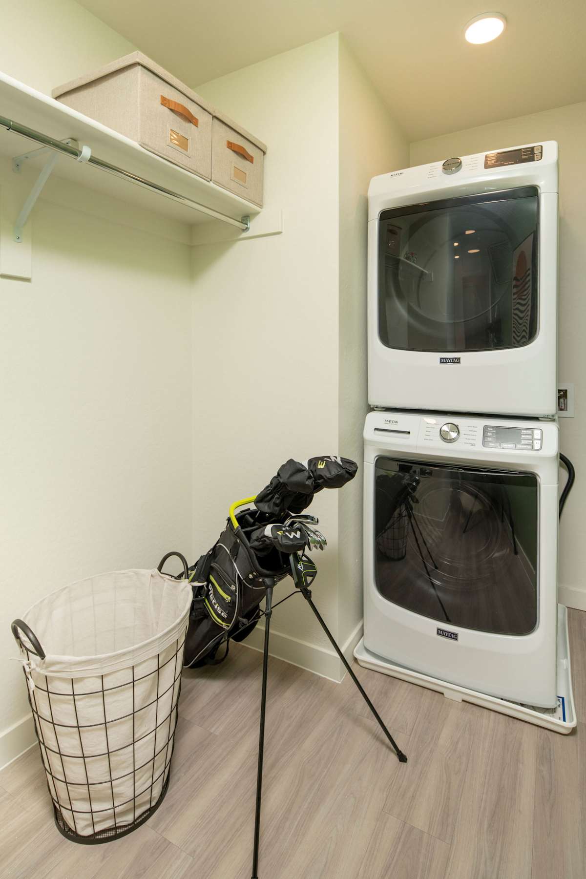 Apartment interior shown in the official gallery