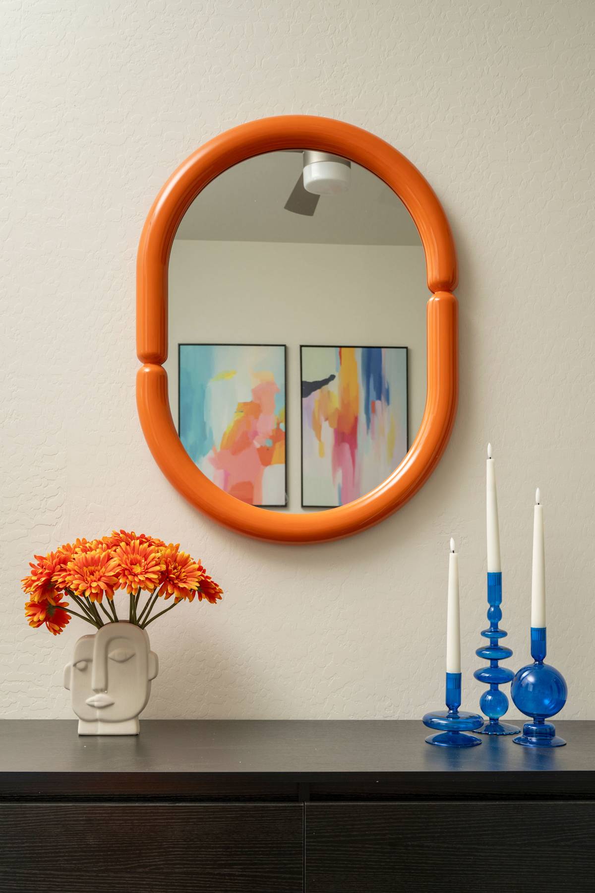 Apartment interior shown in the official gallery