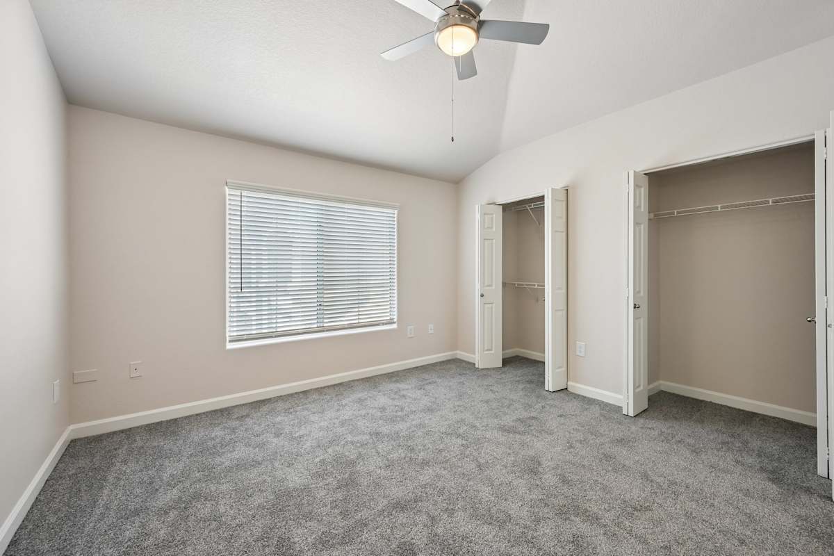 Unfurnished bedroom — representative home at The Highland.