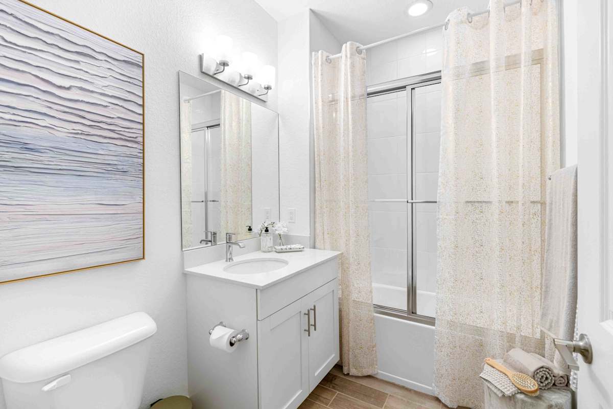 Solera at Avalon Trails bathroom with shower - Delray Beach, FL